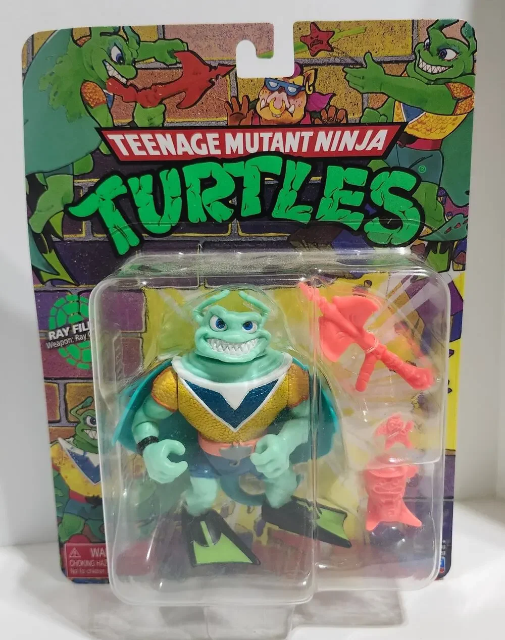 TMNT Ray Fillet Action Figure Teenage Mutant Ninja Turtles Playmates New